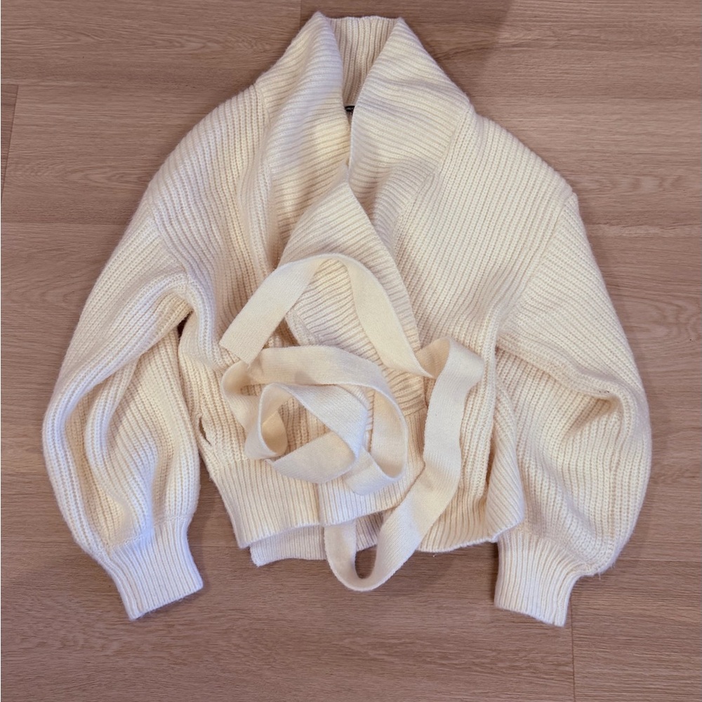 Wrap Knit Sweater - Picture 2 of 2